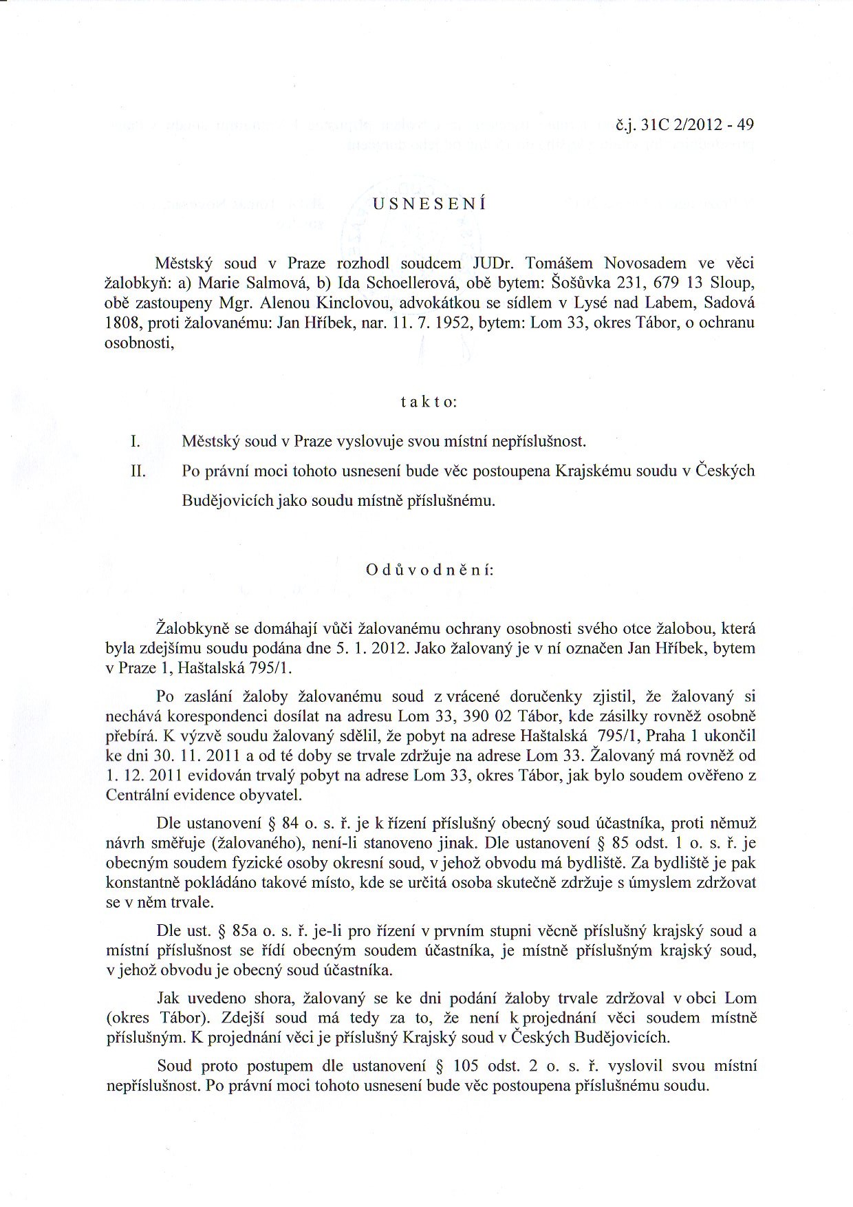 Usnesení MS Praha -001a